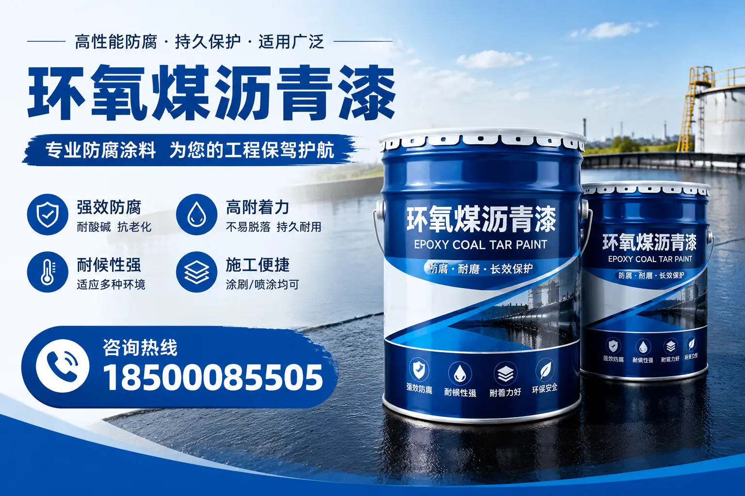 环氧煤沥青漆与其他漆类的比较，金华用户的选择依据